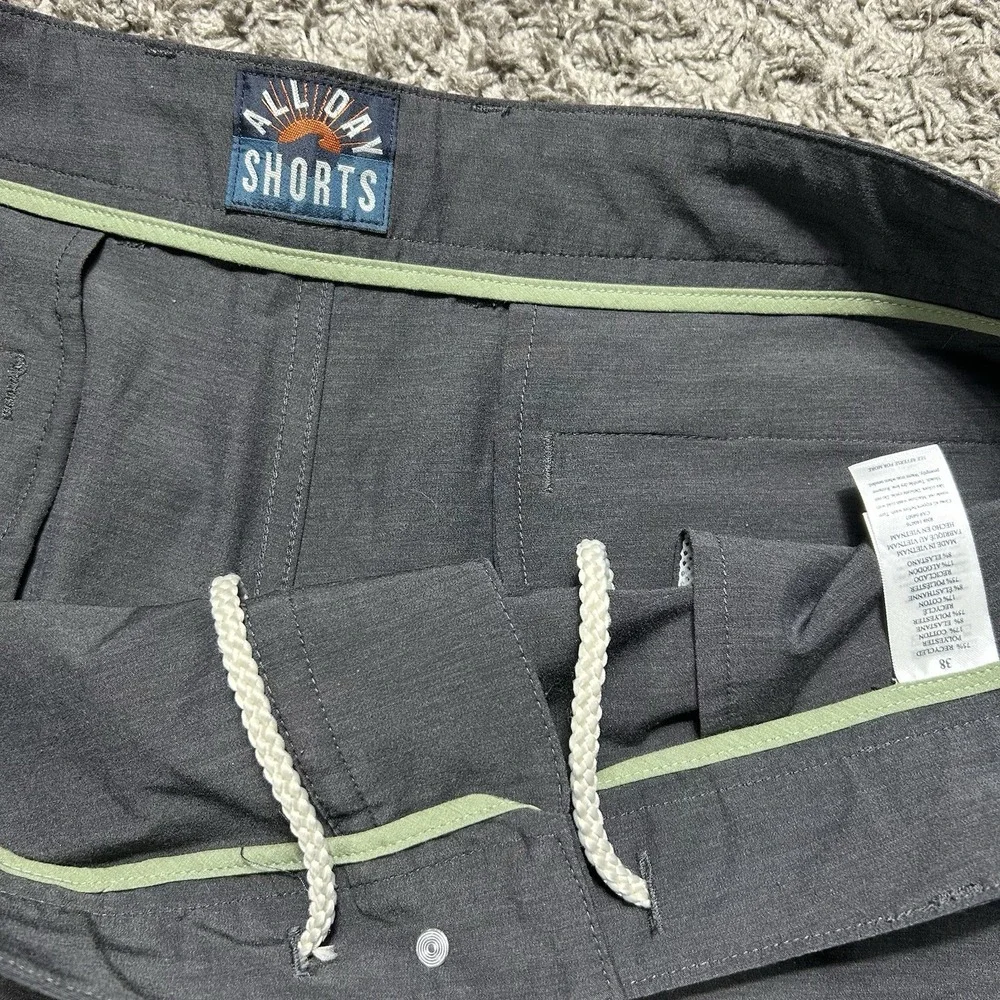 Faherty Men's All Day‎ Shorts Men's 38 Gray